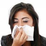 Woman Blowing Her Nose pic-